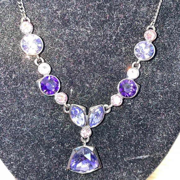Givenchy Purple Stone Necklace - Picture 3 of 4